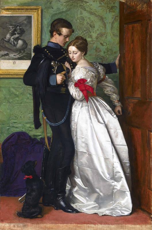 Sir John Everett Millais The Black Brunswicker
